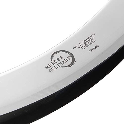 Mercer Culinary Double Blade Rocking Mezzaluna Knife with 2 Knob Handles, 8 Inch, Stainless Steel - Image 6