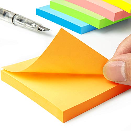 8 Pads Pop Up Sticky Notes 3x3 Refills Bright Colors Self-Stick Notes Pads Super Adhesive Sticky Notes Great Value Pack - Image 6
